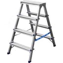 Стремянка алюминиевая, двухсторонняя 4 ступени