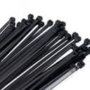 Стяжка кабельная (Хомут) 4,8x350-100BL PA6.6 черная (100 шт/уп) Jazzway