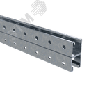 Профиль С-образный двойной 41х41 L=1700 толщина 2.5мм горячеоцинкованный DKC