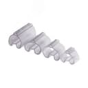 Трубочка прозрачная для жесткой маркировки 10.0-14.0мм длина 18мм DKC