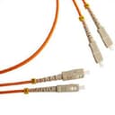 Патч-корд оптический LSZH, дуплексный, SC/UPC-SC/UPC, SM, 2м LANMASTER LAN-2SC-2SC/SU-2.0