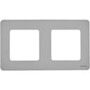 Рамка 2-м Inspiria алюм. Leg 673942