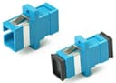 Адаптер проходной Hyperline FA-P11Z-SC/SC-N/BK-BL