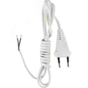 Шнур сетевой с вилкой ШВВП 2х0,5 белый 1,7 м 99928145 УПП-5 ВОС г.СПб