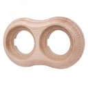 Рамка 2 постовая Пиластро, накладной монтаж, дерево, цвет Натурель