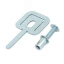 Комплект для крепления ОКЛ с использованием винта, заклепки и хомута FR ПР-40 (100 шт)