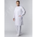 Халат мужской Классика (тк.ТиСи), белый,68-70,170-176