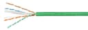 Кабель витая пара LAN U/UTP 4x2x23AWG кат.6 нг(А)-LSLTx (100 м) зеленый Cabeus (UTP-4P-Cat.6-SOLID-LSLTx-GN-100)