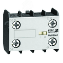 Блок контактный OptiStart K-MX-1111 фронтальный 1НО+1НЗ для реверс. мини-контакторов MC КЭАЗ