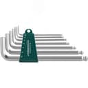 Комплект угловых шестиграников LONG с шаром 2,5-10мм, 7 предметов S2 материал