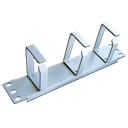 Органайзер кабельный 10" 1U 3 кольца TWT TWT-ORG1U-3V/10