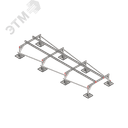 Опорная конструкция для установки оборудования TECHNORAPTOR STEELFOOT 1200х4000 тип 1 КМ-профиль