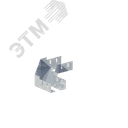 Лоток монтажный угловой 90 горизонтальный ЛУ90Г.100.80.328.1,2.2