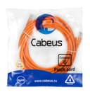 Патч-корд UTP, категория 6, 5 м, неэкранированный, оранжевый Cabeus PC-UTP-RJ45-Cat.6-5m-OR