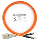 Шнур оптический duplex SC-ST 62,5/125 mm 2м LSZH Cabeus FOP-62-SC-ST-2m