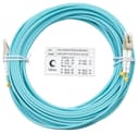Шнур оптический duplex LC-LC 50/125 MM OM3 10 м LSZH Cabeus FOP-50-LC-LC-10M