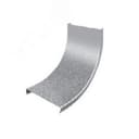 Крышка угла внутреннего плавного 90 град. к лотку 150, толщина 0,7 мм, Сендзимир цинк