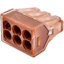 Клемма соединительная  6-контактная Elеctrodeel ED 773-606-b6, сечение 1,5-4,0 мм2, 32А/400В (упаковка 6 штук)