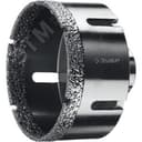 Коронка алмазная высокоскоростная для УШМ (М14) d 80мм по керамограниту и железобетону, Вакуумное Спекание, Профессионал