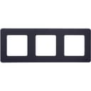 Рамка 3-м Inspiria антрацит Leg 673953