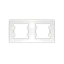 Рамка 2-м Бриллиант горизонт. бел. UNIVersal 7947465