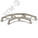 Угловой элемент 90° R=300 KSF90-600 R=300 HDG 1449445 Meka