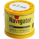 Припой 93 087 NEM-Pos02-61K-2-K200 (ПОС-61, катушка, 2 мм, 200 гр)