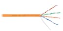 LAN U/UTP 4x2x24AWG (0,52мм) Кат.5e (Класс D) полимерн материал нг(А)-HF оранж (305м) NIKOMAX (NMC 9100C-OR)