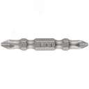 Биты кованые, сталь S2, двусторонние  50 мм PH2/РН2, Профи 10 шт., блистер