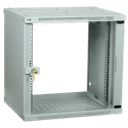 ITK Шкаф LINEA WE 12U 600x650мм дверь стекло серый (LWE3-12U67-GF)