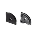 Заглушка SLKANTH20 BLACK с отверстием Arlight Пластик 049405