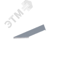 Крышка лотка монтажного углового ответвительного ЛРО.300.15.553.1.1