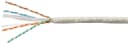 Кабель LAN UTP (U/UTP), кат. 6, 4 пары (23 AWG), PVC нг(А)-LS, серый Cabeus UTP-4P-Cat.6-SOLID-GY (305 м)