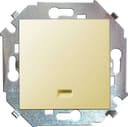 Выключатель 1-кл. СП Simon 15 16А IP20 с подсветкой винтов. зажим механизм сл. кость Simon 1591104-031