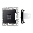Механизм компьютерной розетки SCTMPC1PLBK RJ45 CAT6 Arlight 045334