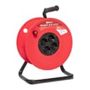 Удлинитель на катушке "Атлант 2.0" 4 гнезда 30м без заземления ПВС 2*0,75 6А/1,3кВт PROxima EKF