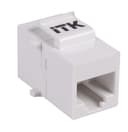 Проходной адаптер кат.5E UTP, RJ45-RJ45, тип Keystone Jack ITK CS7-1C5EU