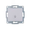 KARINA Кнопка звонка белый (10шт/120шт)