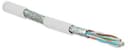Кабель витая пара Hyperline SFTP4-C6A-S23-IN-LSZH-WH-500 (500 м)