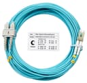 Шнур оптический duplex LC-SC 50/125 mm OM3 15м LSZH Cabeus FOP-50-LC-SC-15m