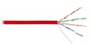 LAN U/UTP 4x2x24AWG (0,52мм) Кат.5e (Класс D) полимерн материал нг(А)-HF красный 305м NIKOMAX (NMC 9100C-RD)