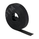 Хомут-липучка 16 мм (5м ролл) черный PROxima