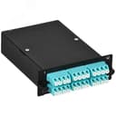 Кассета для кросса ST OM3 MPO female 6хLC-quad (24 ОВ)