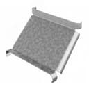 Крышка к угловому соединителю внутреннему к лотку УЛ 50, толщ. 1,0 мм, Сендзимир цинк