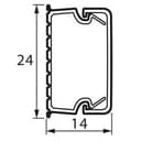 Кабель-канал METRA 24x14 Legrand (638193)