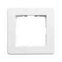 Рамка G-Flex 1-постовая, цвет белый глянцевый