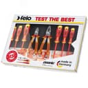 Набор диэлекрических отверток Ergonic с диэлектрическими пасатижами и бокорезами в упаковке, 8 шт