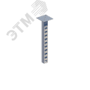 Стойка кабельная потолочная сдвоенная К1151П2ц УТ2,5 (s=2,0мм, s1=2,0мм)