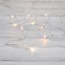 Гирлянда светодиодная Жемчужинки 15 м 10 LED прозрачный ПВХ цвет свечения теплый белый 2 х АА батарейки не в комплекте NEONNIGHT 303097