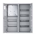 Корпус металлический учетный навесной 2-дверный 680х585х160 3-фазный 72 модуля IP31 ЩРУН-3/72